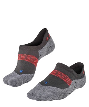 Falke RU4 Endurance Cool Invisible Running Invisibles No Show Socks Heren Zwart | CSLXUI-863